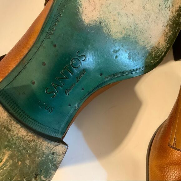 Carlos Santos “Green label” Double buckle Monk Strap Dress Shoes Men\'s Size 12 main image 8